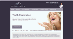Desktop Screenshot of bodybenefits.biz