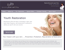 Tablet Screenshot of bodybenefits.biz